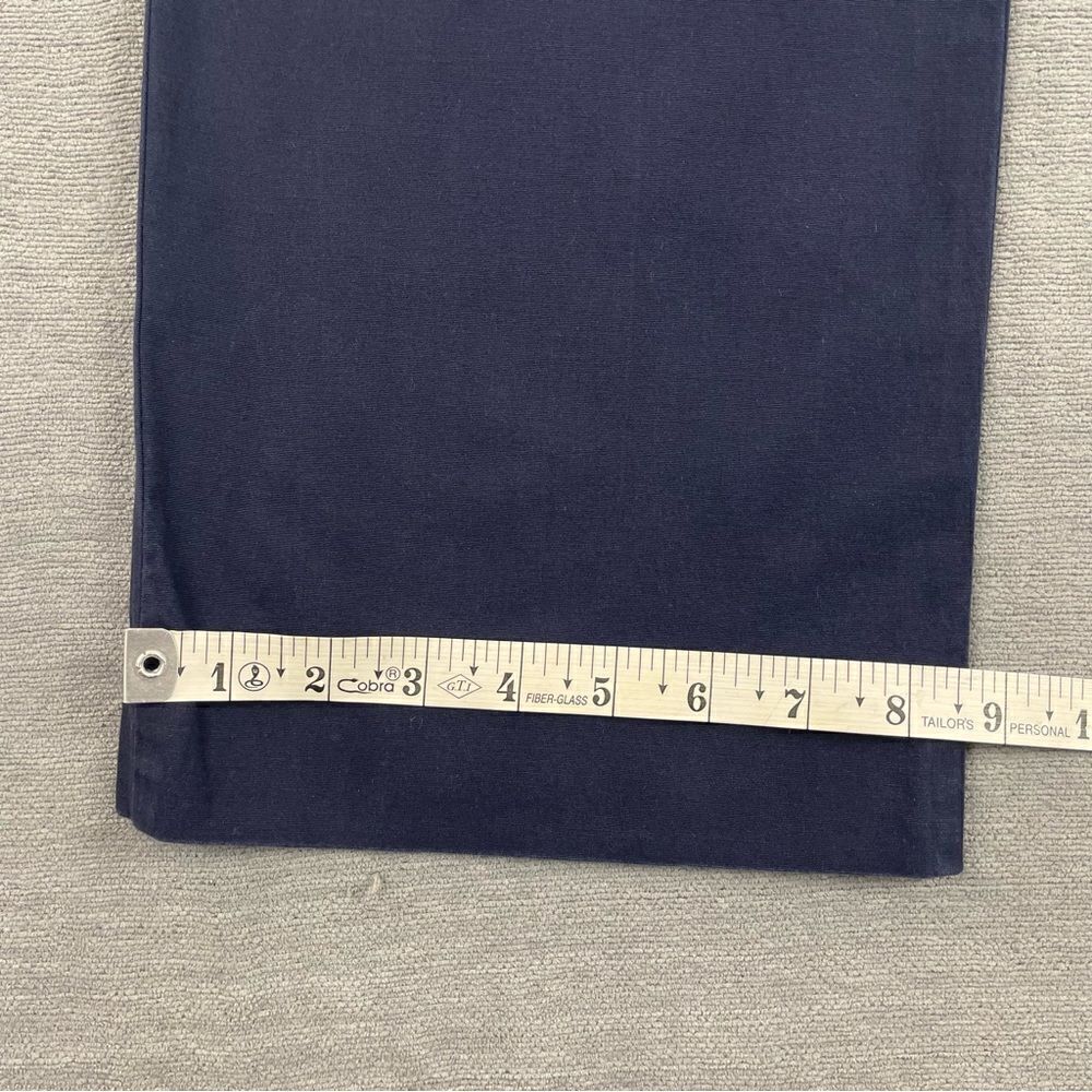 J Crew City Fit Navy Blue Khaki Dress Pants Women’s Size 6S - Picture 7 of 8